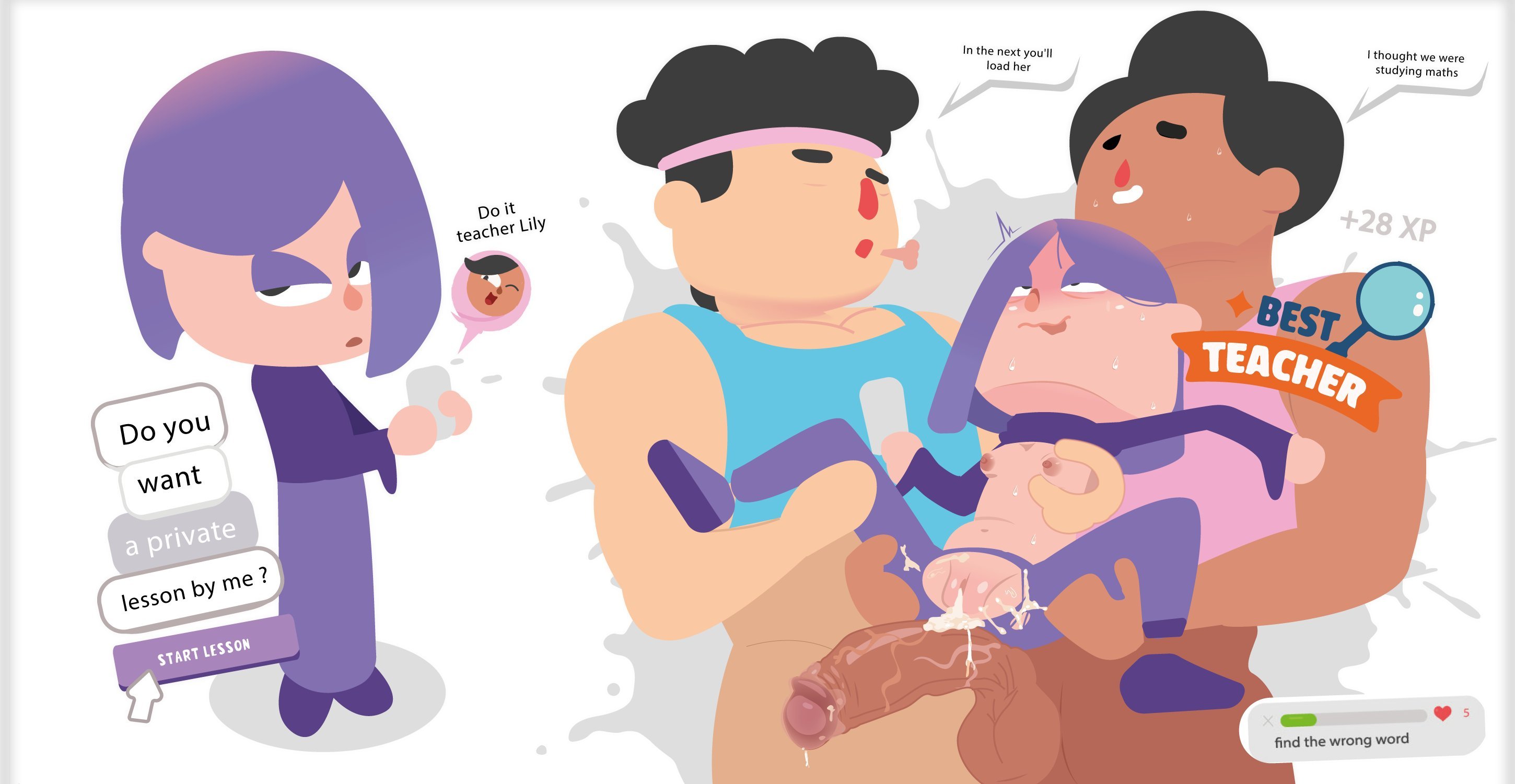 Porn image Duolingo rule 34