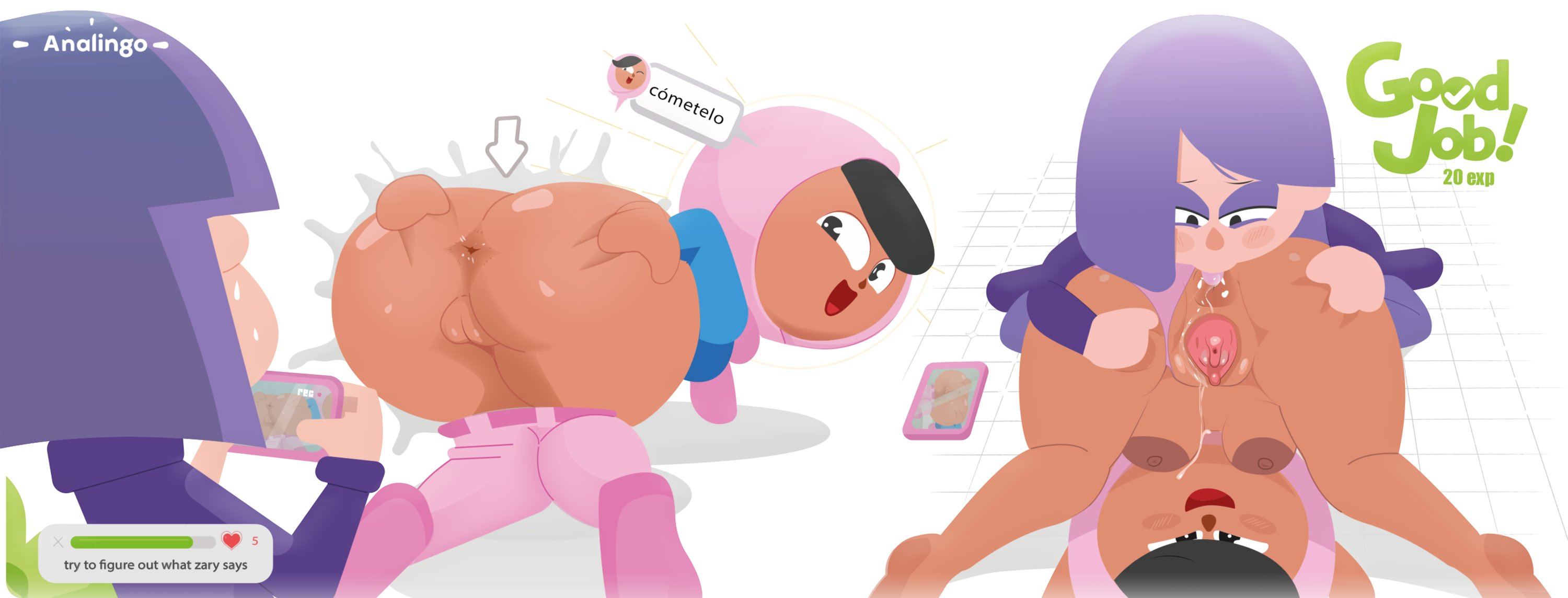 Porn image Duolingo rule 34