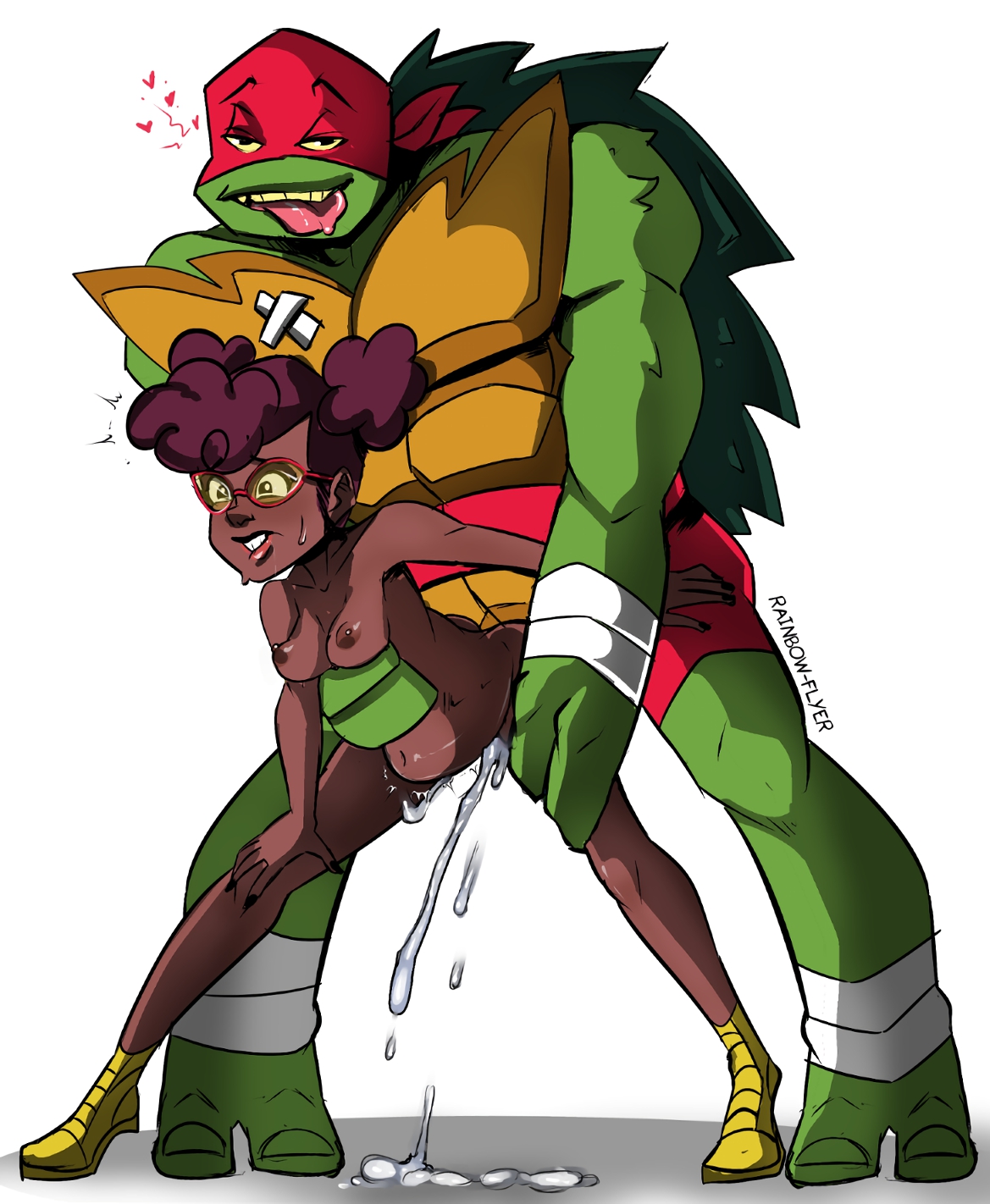 Porn image April O'Neil TMNT 2018 rule 34